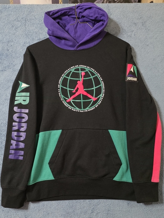 Jordan Other - Air Jordan Jumpman Pull Over Hoodie Youth XL Hooded Sweatshirt Colorblock